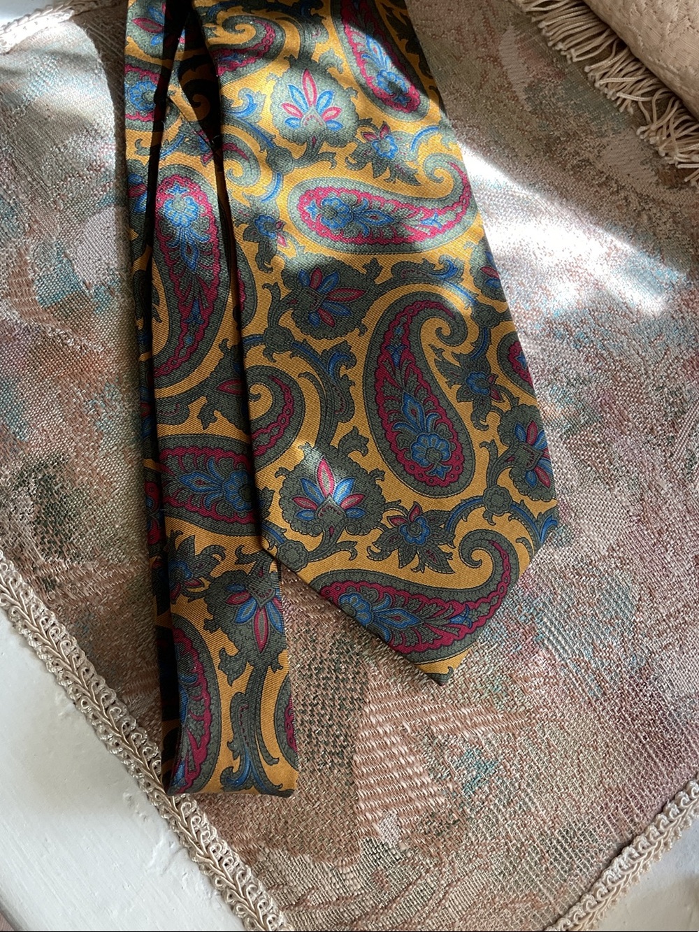 Liberty Silk Tie. Made in England.